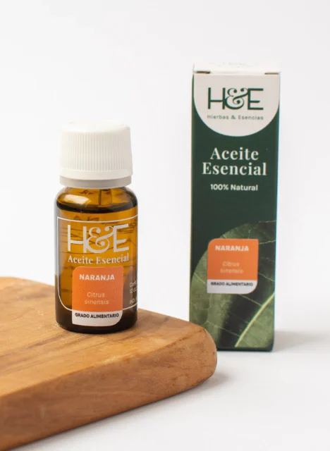 Aceite Esencial "hierbas Y Esencias" Naranja 100% Natural X 10cc