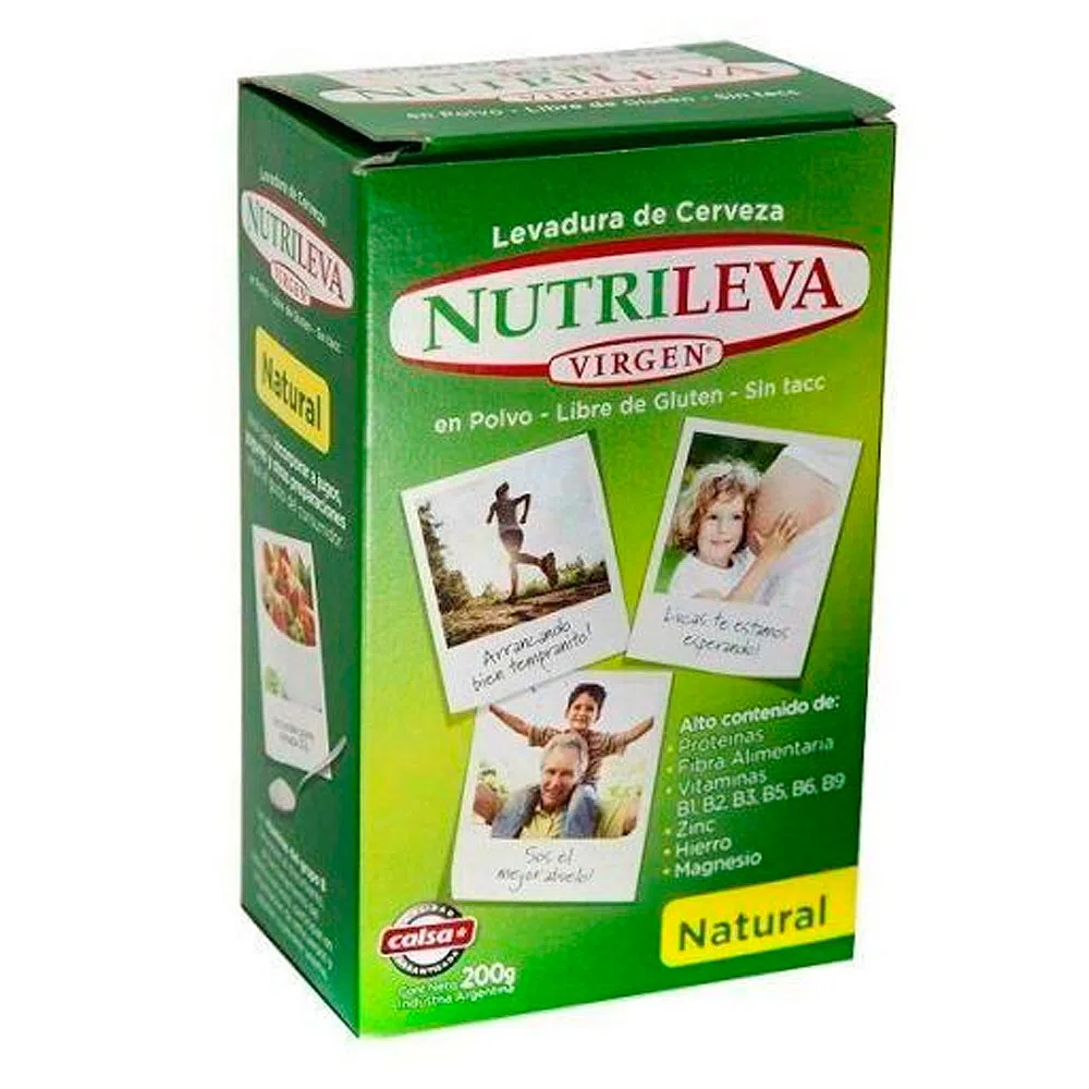 Levadura De Cerveza "nutrileva" Virgen X 200grs