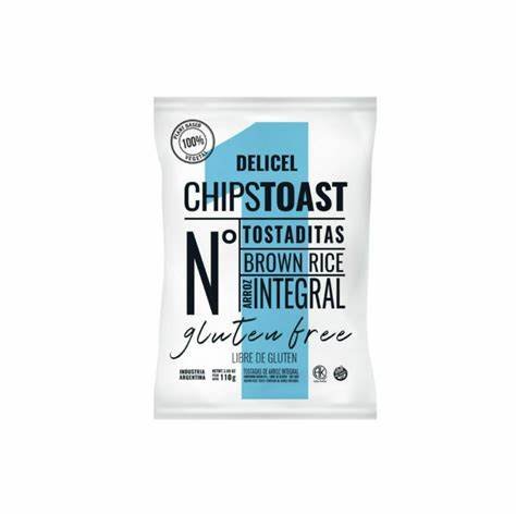 Tostadas "delicel" Arroz Integral X 110 Gr
