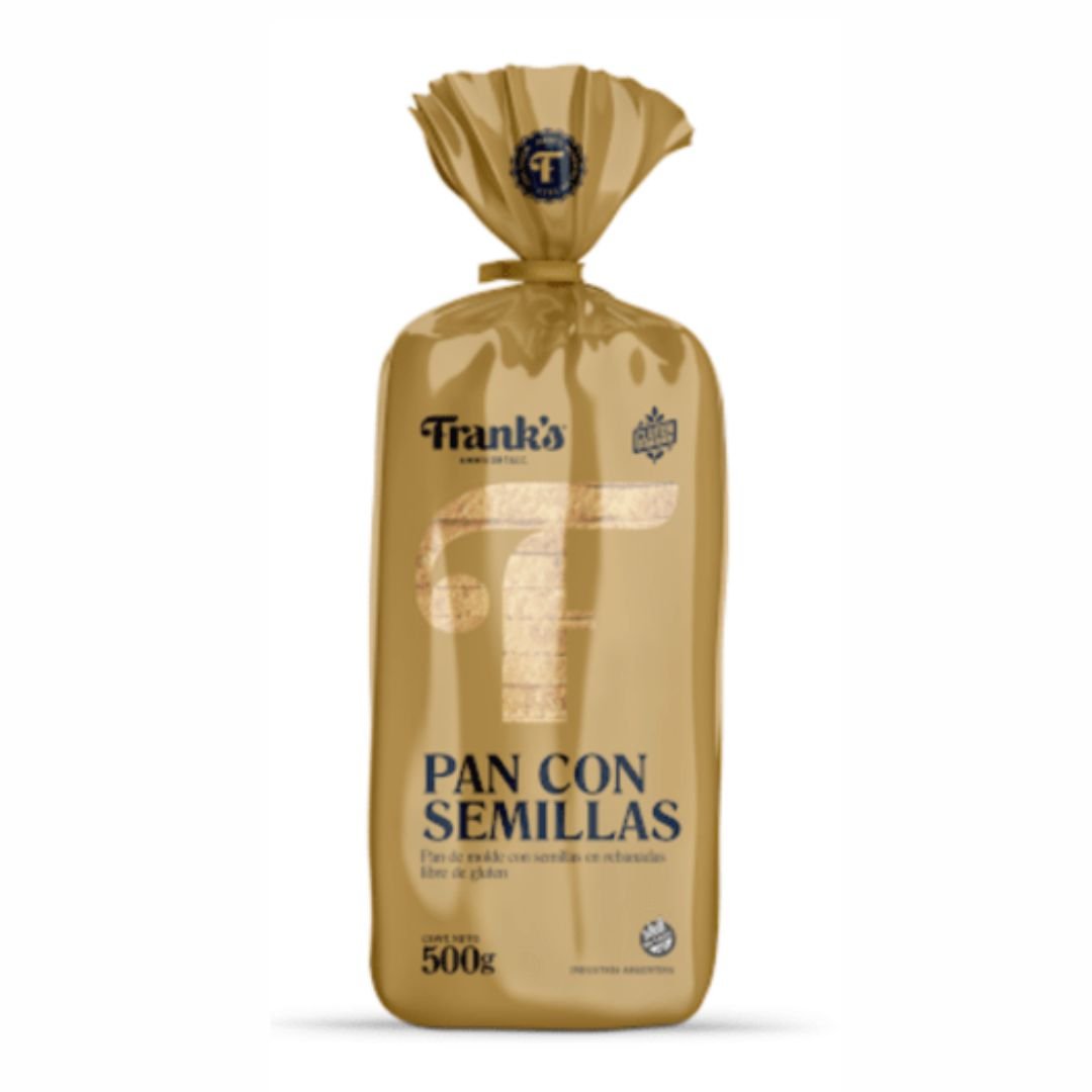 Pan De Molde "franks" Con Semillas 500 Gr