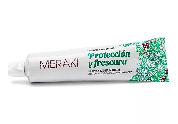 Pasta Dental En Gel "meraki" Menta Natural X 50 Gr