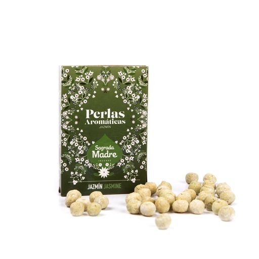 Perlas Aromaticas "sagrada Madre" Jazmin Caja