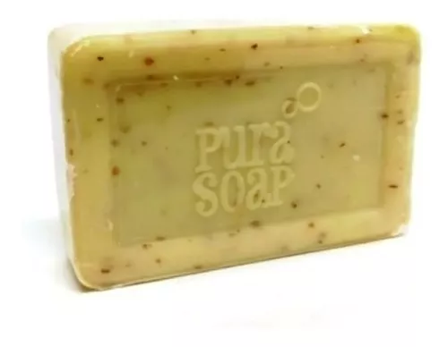 Jabon Vegetal "pura Soap" Papaya Exfoliante X 85 Gr
