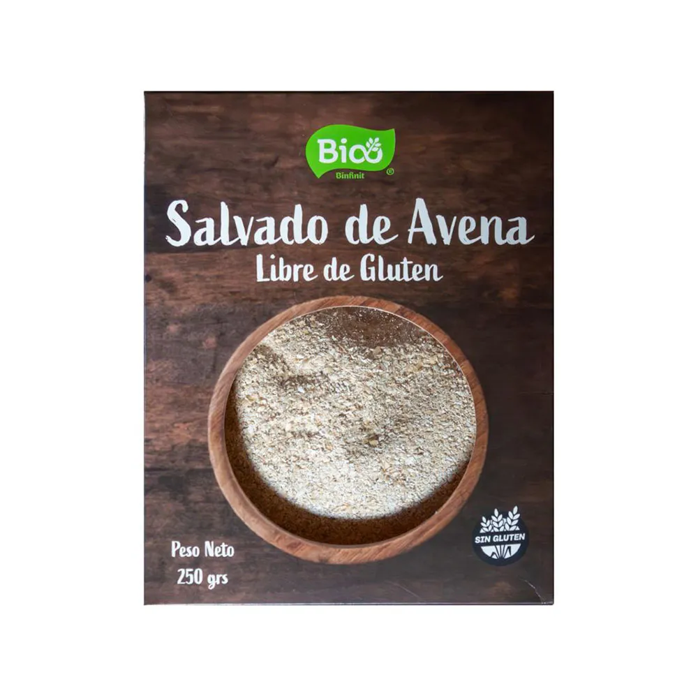 Salvado De Avena "binfinit" Libre De Gluten 250gr