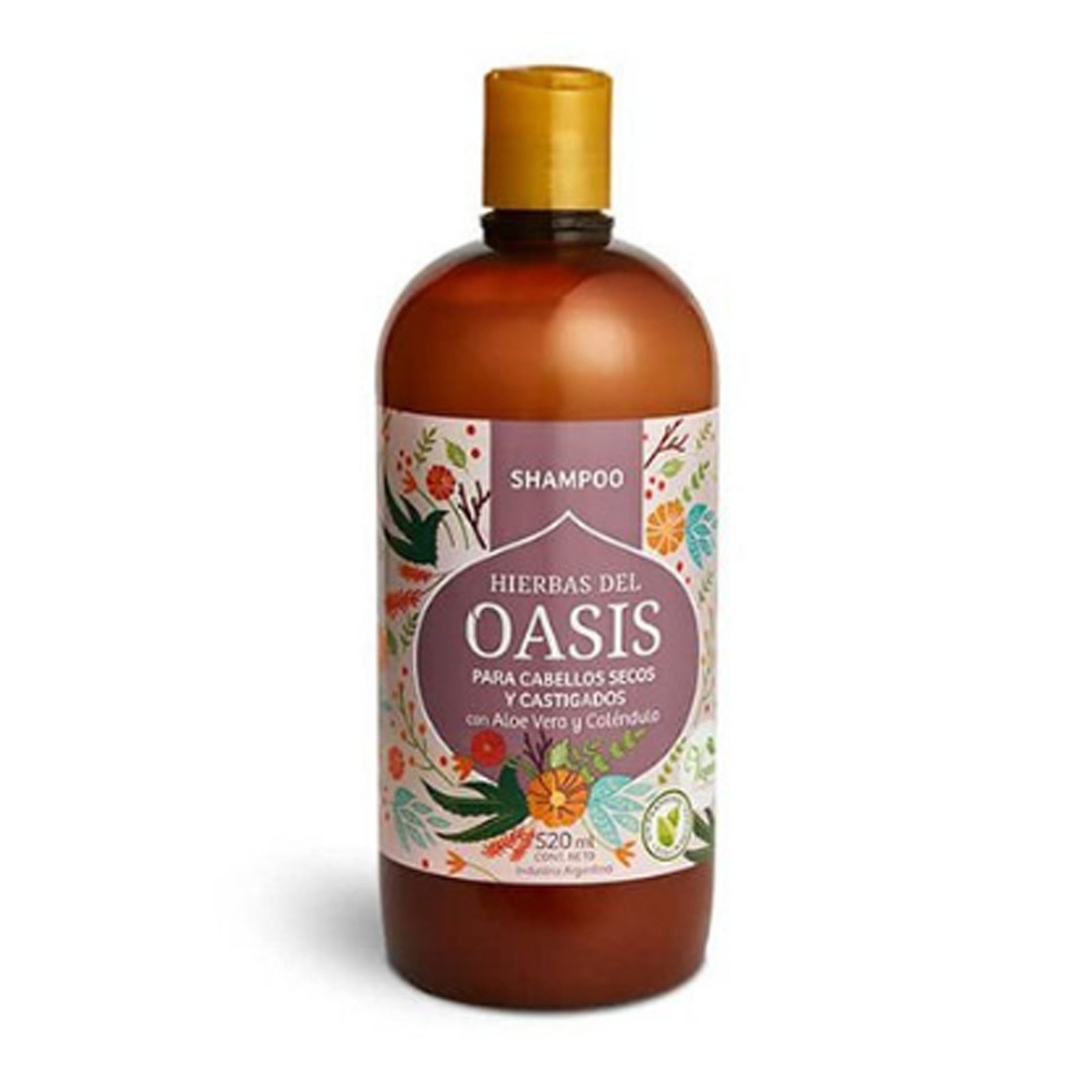 Shampoo "hierbas Del Oasis" Cab Secos Y Castigados X 520 Ml