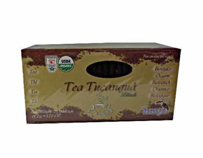 Te Negro "tucangua". Organico X 25 Unid.