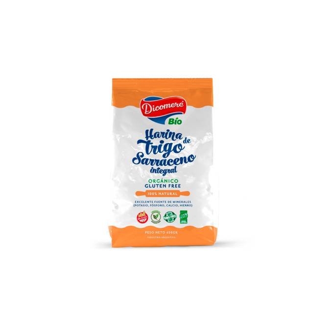 Harina De Trigo Sarraceno "dicomere" Organico  450gr