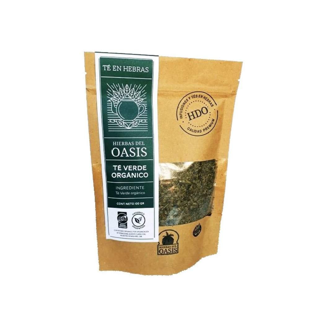 Te Verde En Hebras "hierbas Del Oasis" Organico X 100gr