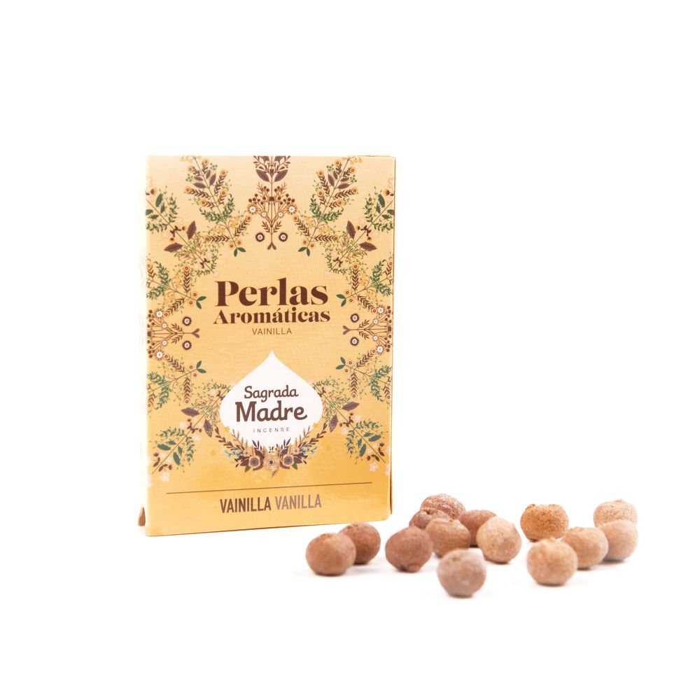 Perlas Aromaticas "sagrada Madre" Vainilla Caja