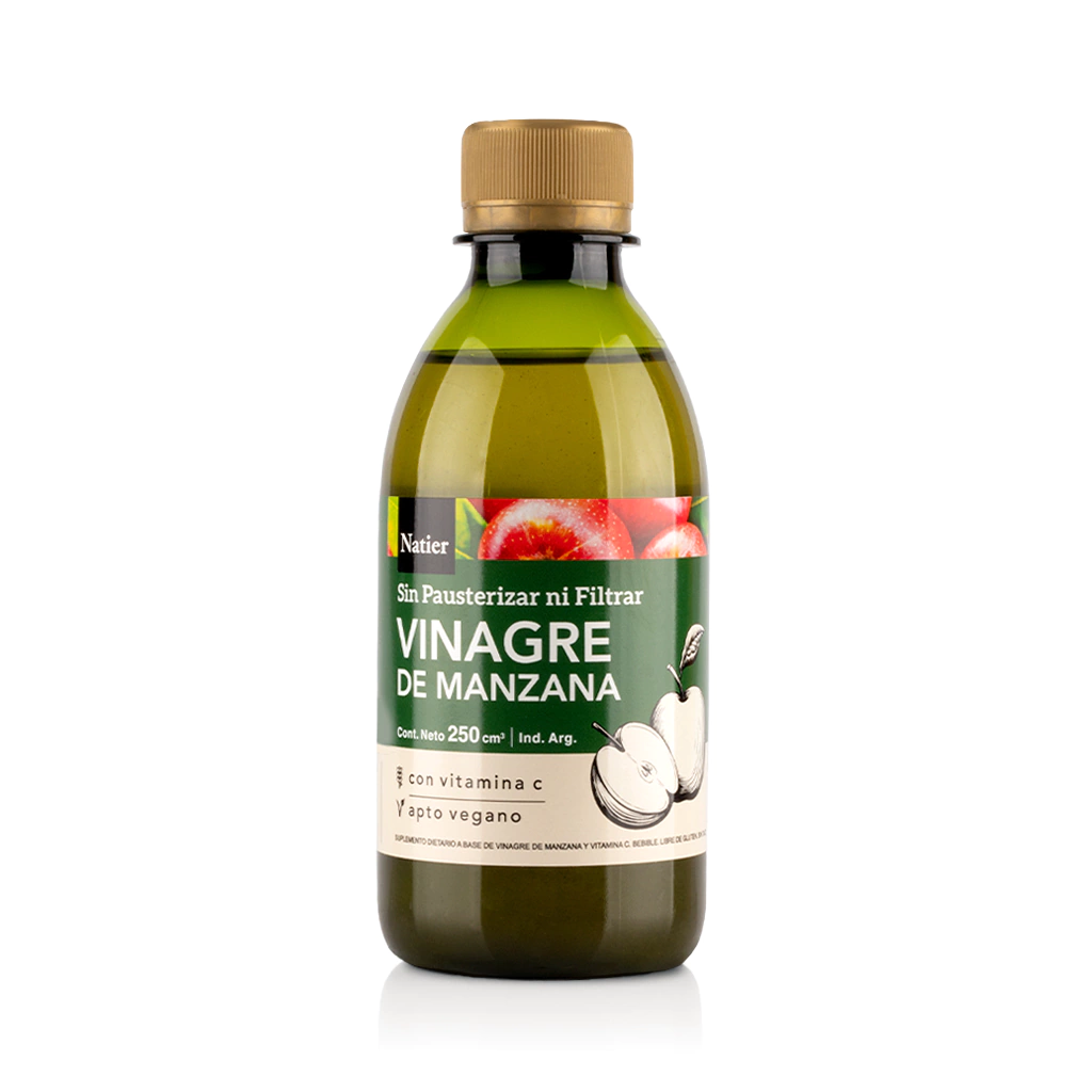 Vinagre De Sidra De Manzana "natier" Sin Pasteurizar 50 Cap