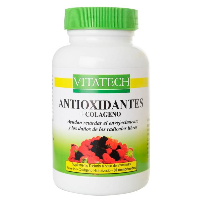 Antioxidante "vitatech" Mas Colageno X 30 Comprimidos