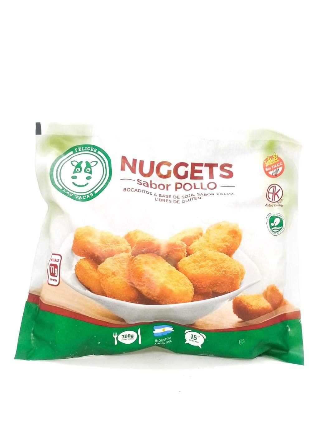 Nuggets "felices Las Vacas" Sabor Pollo X 300g