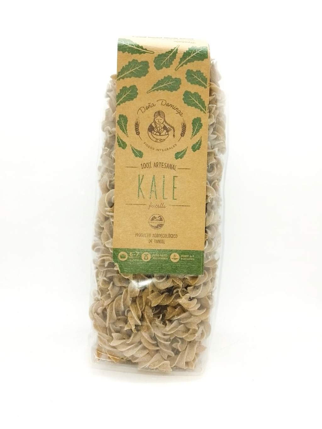 Fideos  Integrales De Kale "doÑa Dominga"  400 Gr