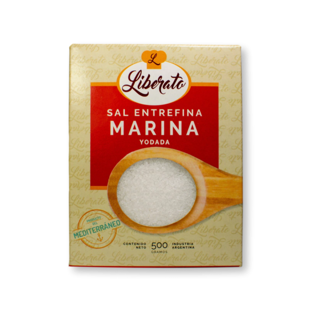 SAL GRUESA "LIBERATO" YODADA MARINA X 500 GR