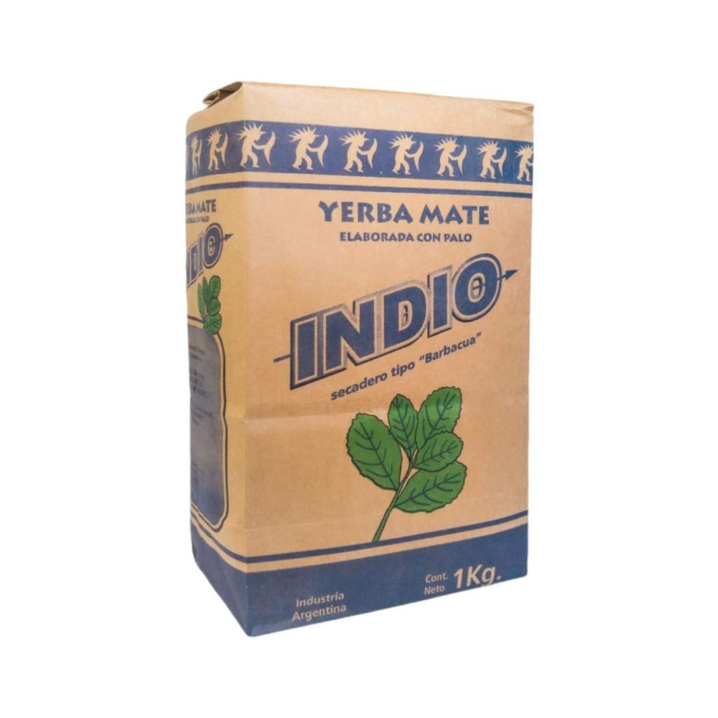 Yerba "indio" Agroecologica Secada A LeÑa X 1kg