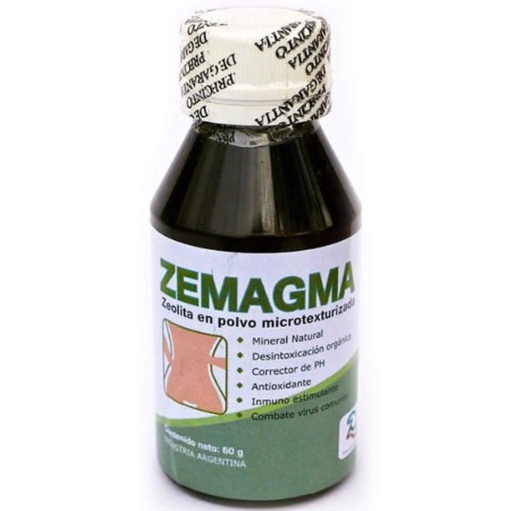 Zeolita En Polvo "zemagma" X 60grs