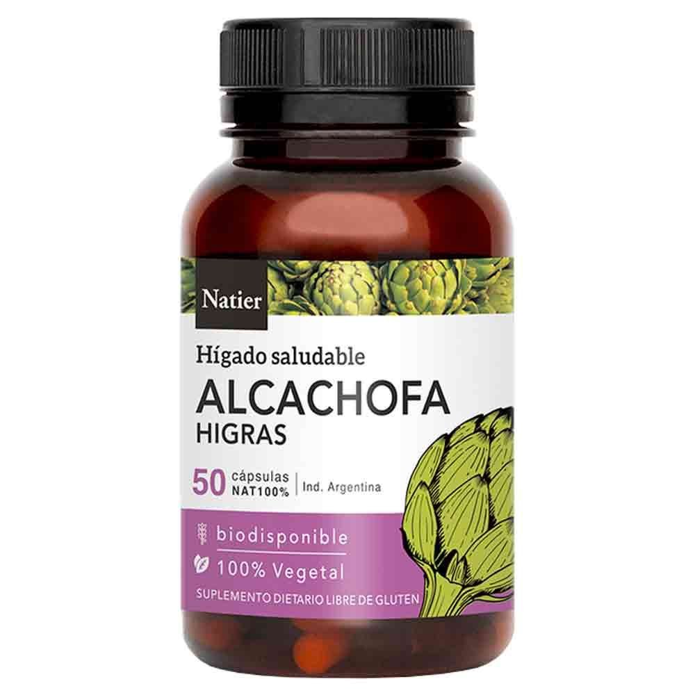Suplemento Dietario "natier" Alcachofa Higras 50 Und