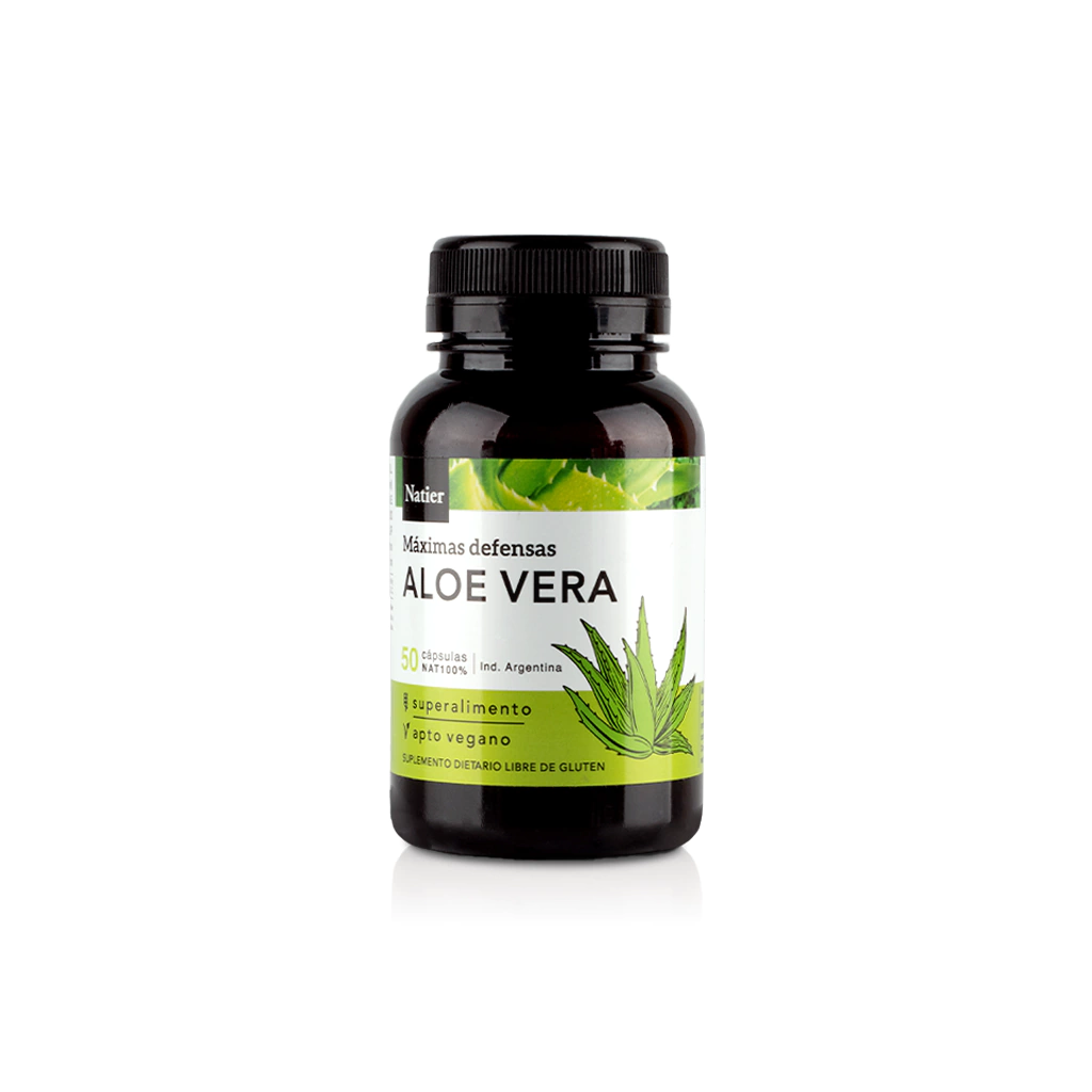 Suplemento Dietario "natier" Aloe Vera 50 Und