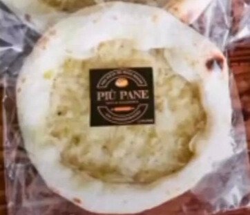 Prepizza Chica "piu Pane" Cebolla -   Masa Madre - Vegana