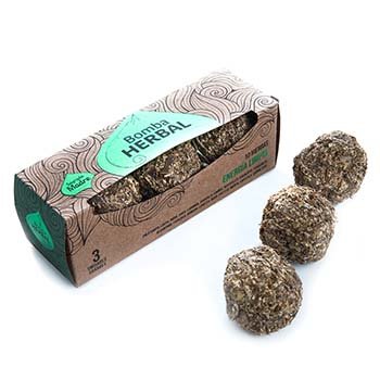 Bomba Herbal "sagrada Madre" Xl Energia Limpia X 3