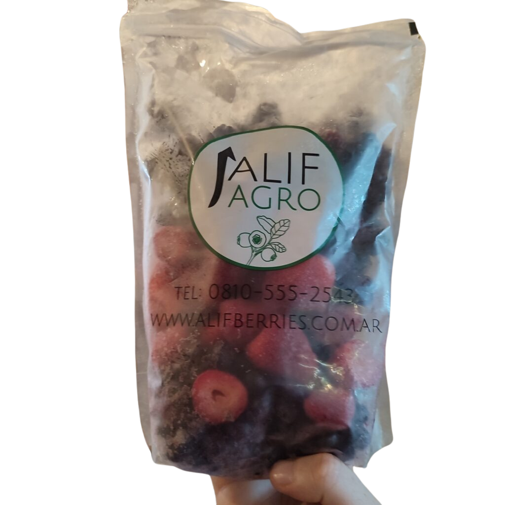 Mix De Frutos Tucumanos Congelados "alif Agro" Frutillas Arandanos Y Zarzamora X 250 Gr