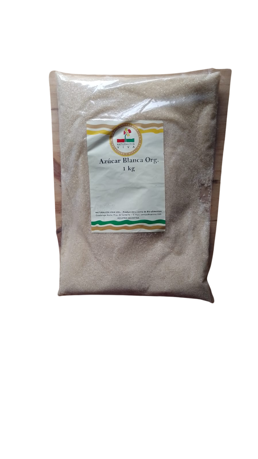 Azucar Blanca Organica "naturaleza Viva" X Kg