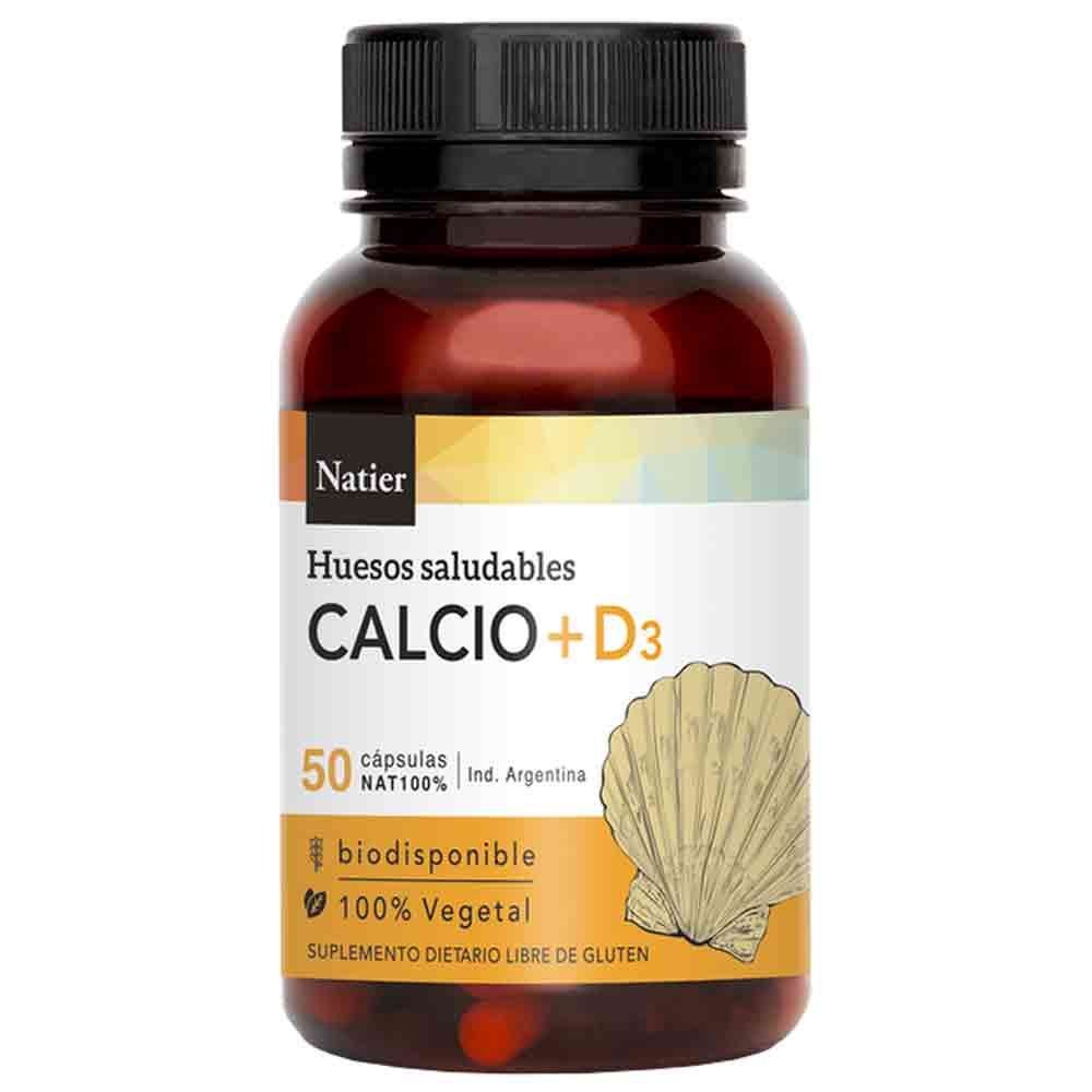 Suplemento Dietario «natier» Calcio + D3 50 Und
