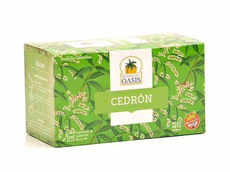Te ¨hierbas De El Oasis¨ Cedron 37.50 Gr