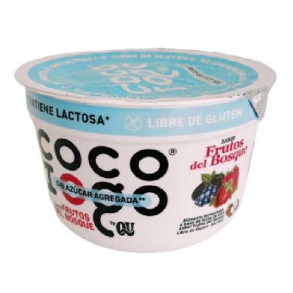 Yogurt "coco Iogo" Sin Azucar Frutos Del Bosque X 160 Gr