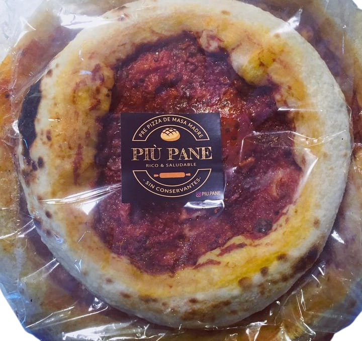 Prepizza De Masa Madre "piu Pane" Cebolla - Vegana