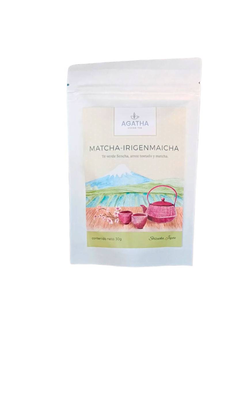 Te De Autor "agatha" Matcha-irigenmaicha (te Verde Sencha, Arroz Tostado Y Matcha) X 30 Gr
