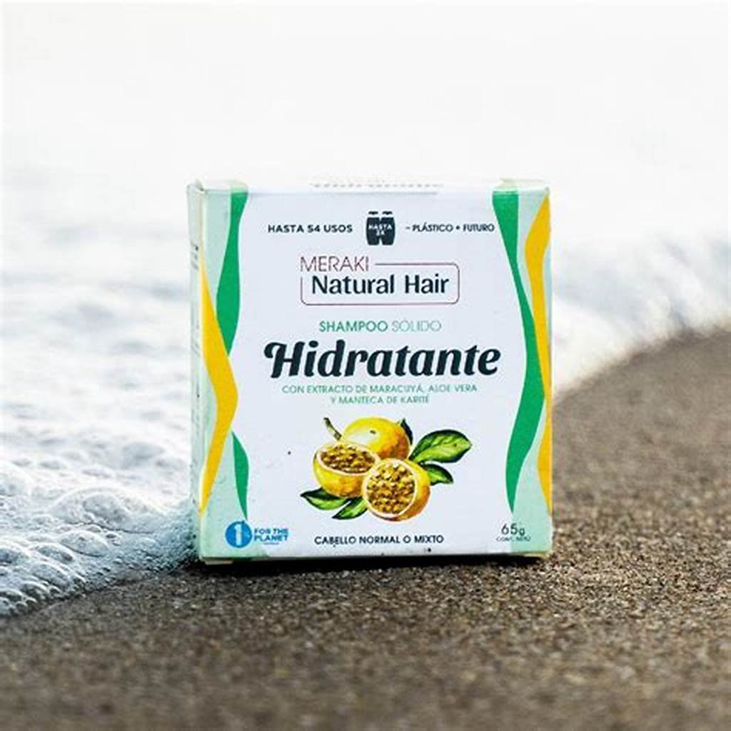 Shampoo Solido "meraki" Hidratante 65 Gr
