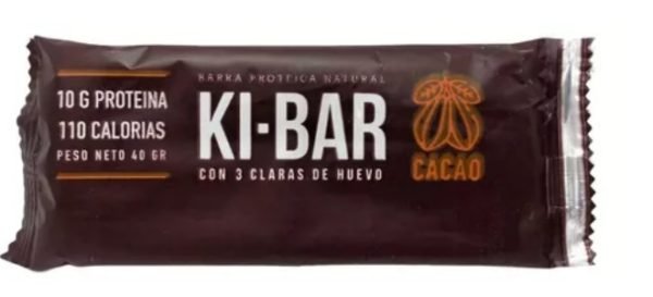 Barra Proteica Natural "ki-bar" Cacao X 40 Gr