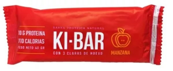 Barra Proteica Natural "ki-bar" Manzana X 40 Gr