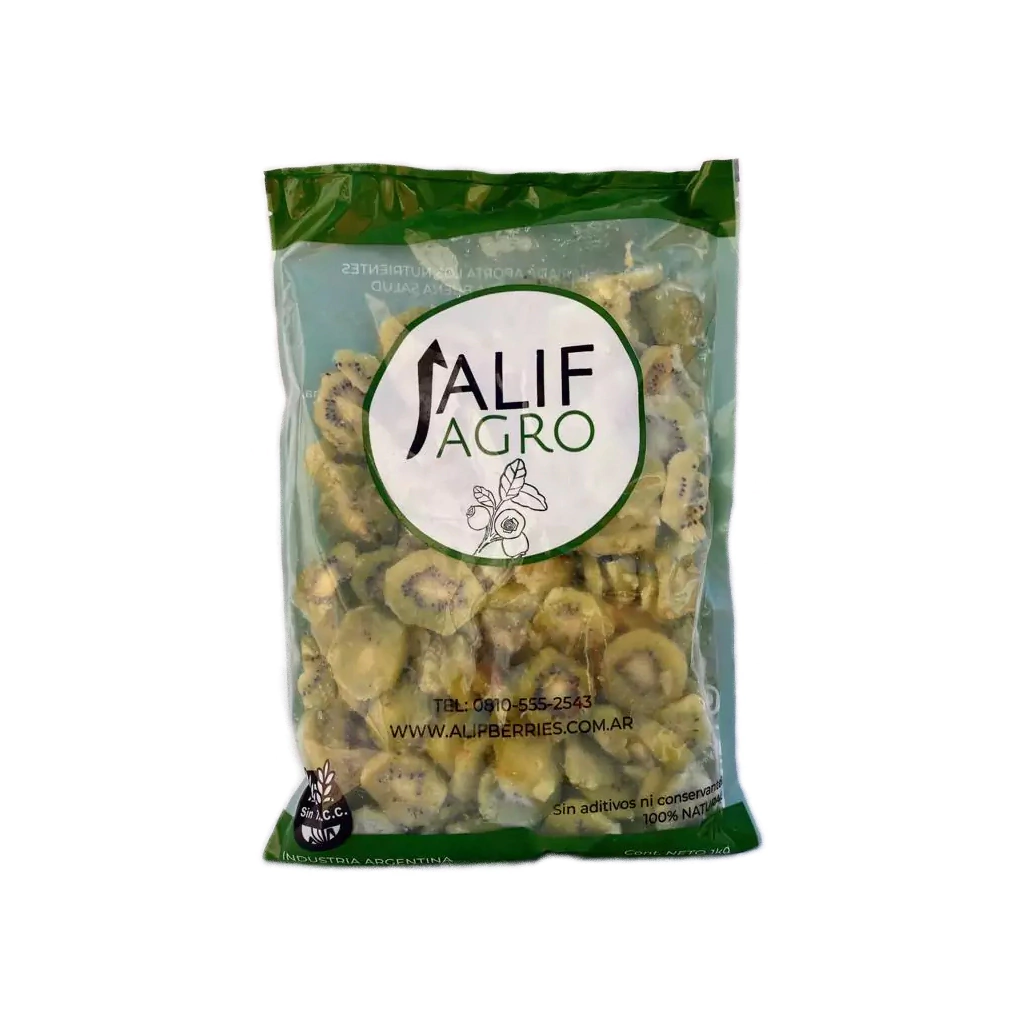 Kiwi En Trozos "alif Agro" Congelado. 250 Gr