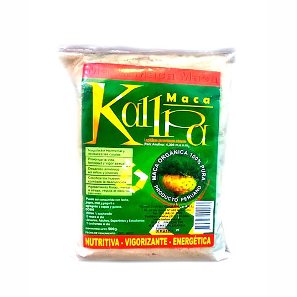 Maca Organica Peruana "kalpa" X 500 Gr