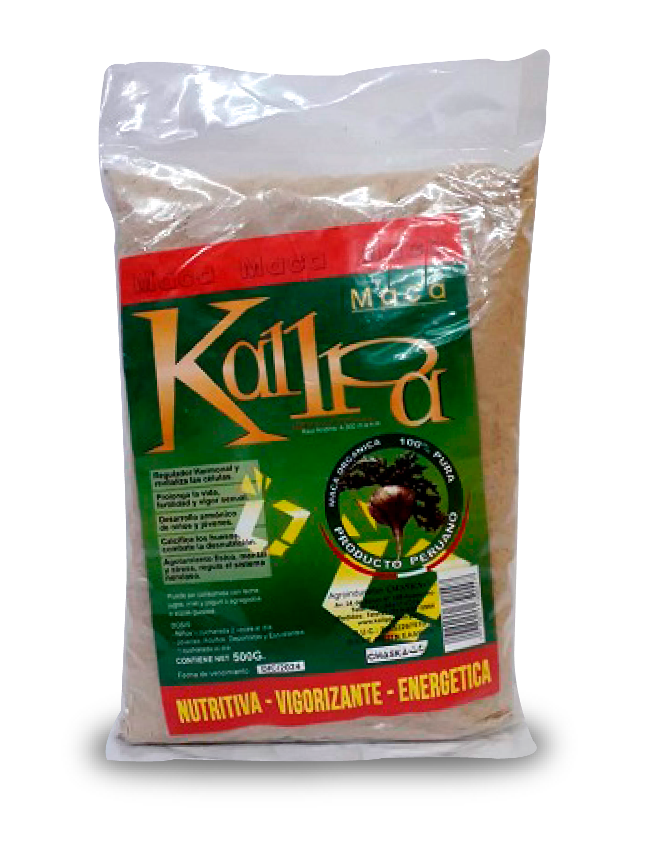 Maca Organica Peruana "kalpa" X 500 Gr