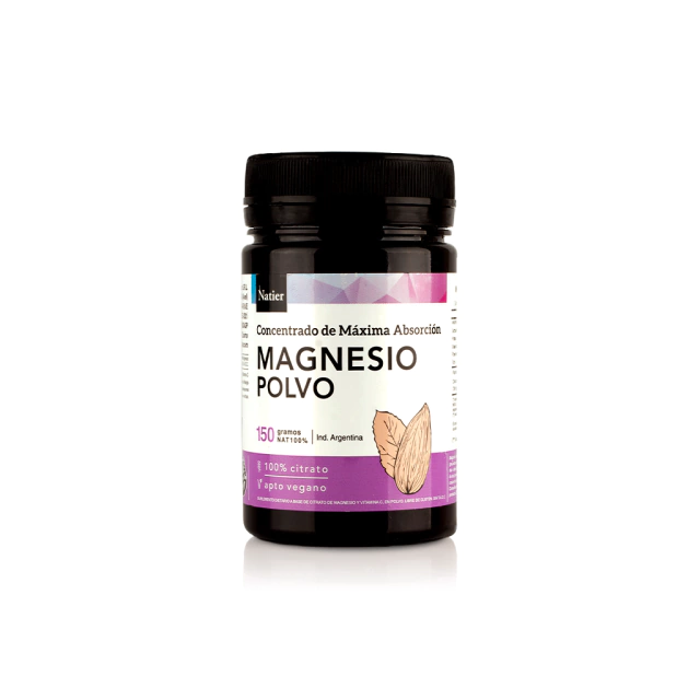 Citrato De Magnesio "natier" En Polvo X 150 Gr
