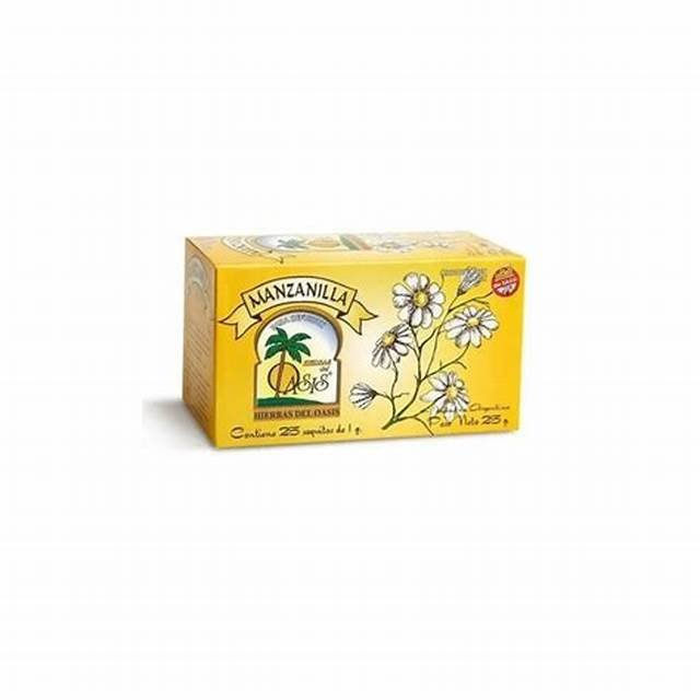 Te ¨hierbas De El Oasis¨ Manzanilla 25 Gr