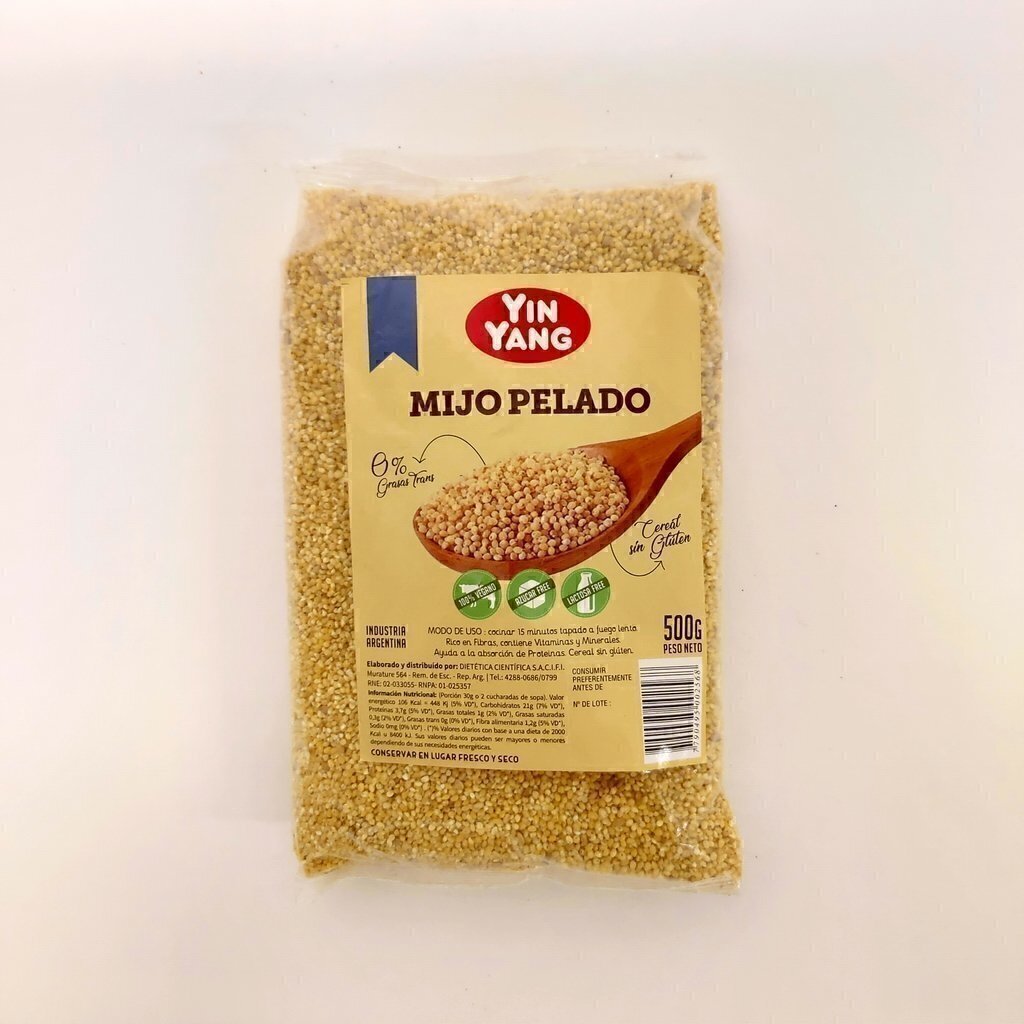 Mijo Pelado ¨yinyang¨ 500 Gr