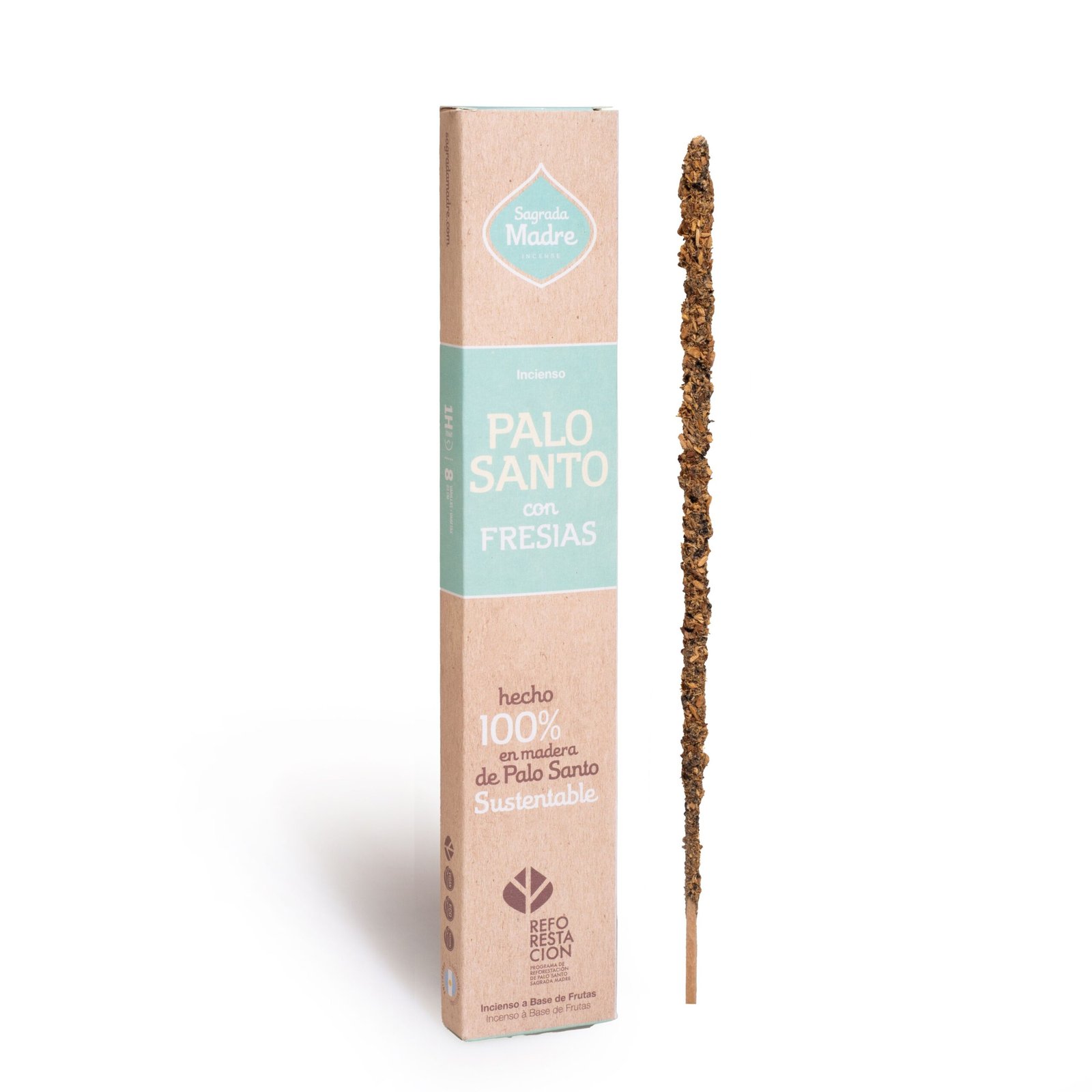 Sahumerio "sagrada Madre" Palo Santo Con Pachuli X 8