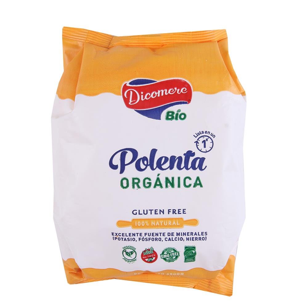 Polenta Organica "dicomere" 100% Natural X 450 Gr