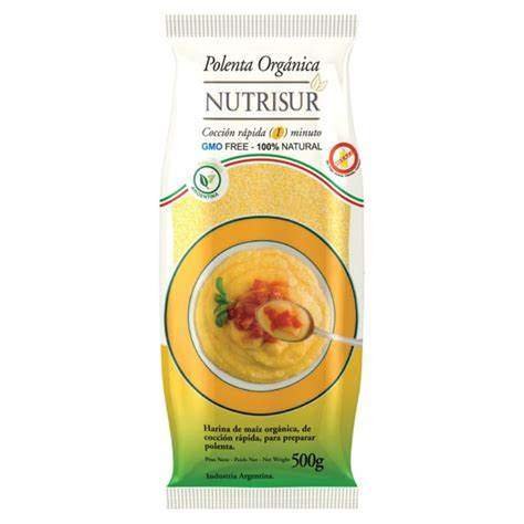 Polenta "nutrisur" Organica Rapida X 500grs.