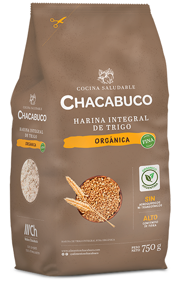Harina Integral De Trigo "chacabuco" Organica X 750