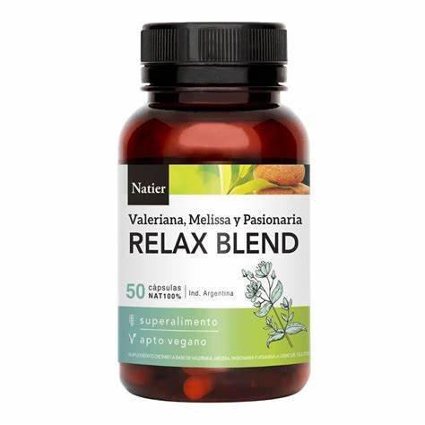 Suplemento Dietario "natier" Relax Blend  50 Und