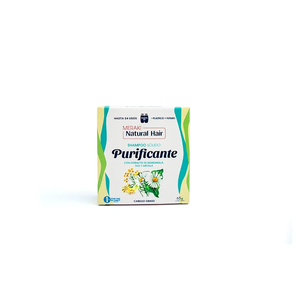 Shampoo Solido "meraki" Hidratante 65 Gr