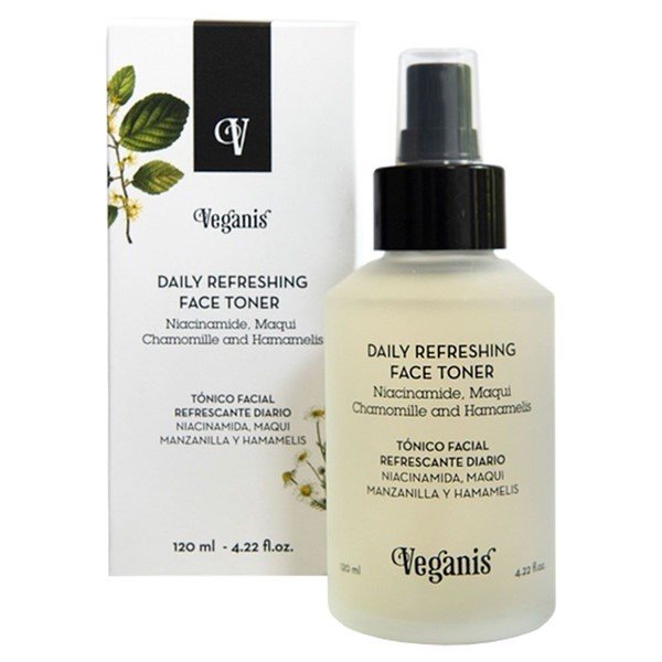 Tonico Facial "veganis" Refrescante Manz Y Hamamelis 120 Ml