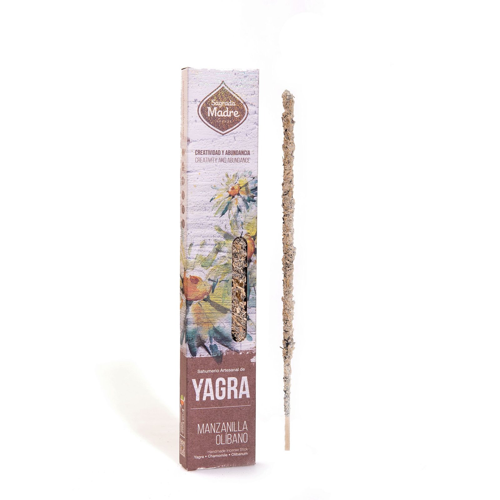 Sahumerios De Yagra "sagrada Madre" Manzanilla-olibano