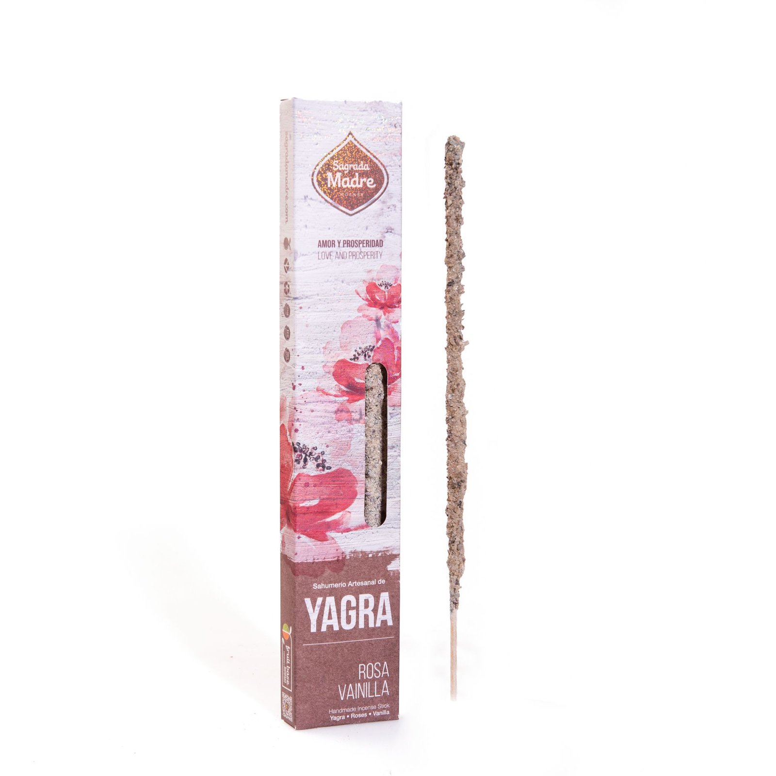 Sahumerios De Yagra "sagrada Madre" Rosa-vainilla