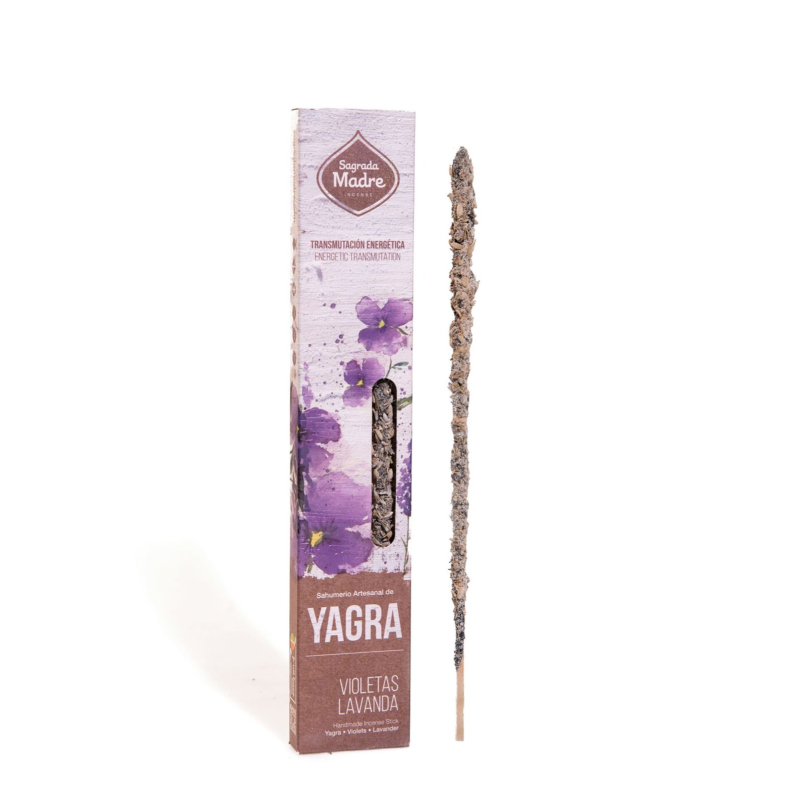 Sahumerios De Yagra "sagrada Madre" Violetas-lavanda